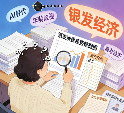 经济寒流下，中年职场暂停键后，“银发经济”成女性破局